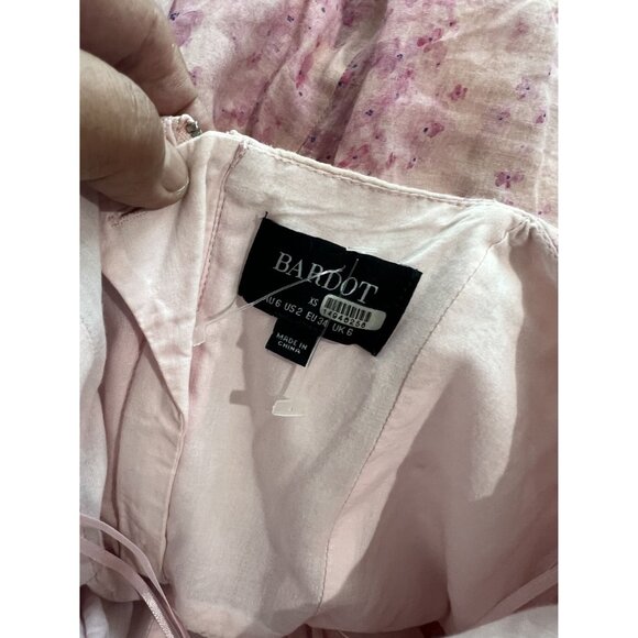 Bardot Kiah Corset Mini Dress in Pink Floral - Picture 4 of 4